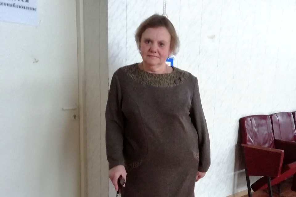 Выпавшая из "Скорой" Галина Дмитриева