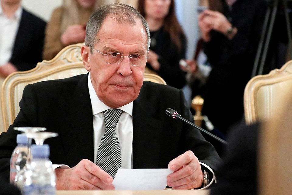 Глава МИД РФ Сергей Лавров.