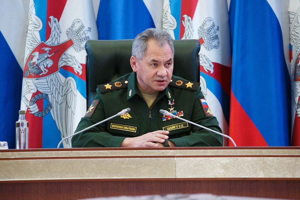 Министр обороны России Сергей Шойгу. Фото: Ольга Балашова/ТАСС