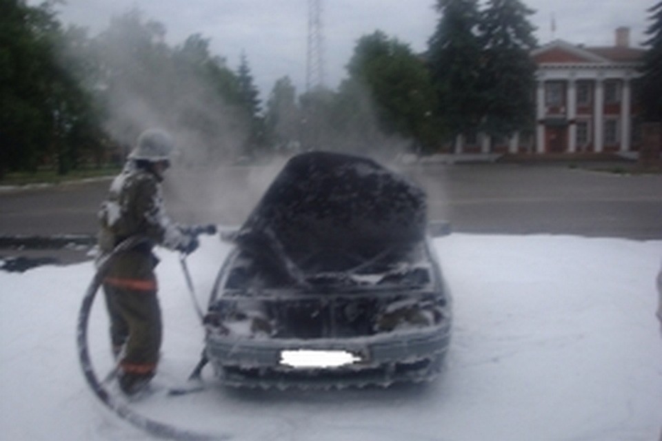 Автотранспорт в регионе горит регулярно
