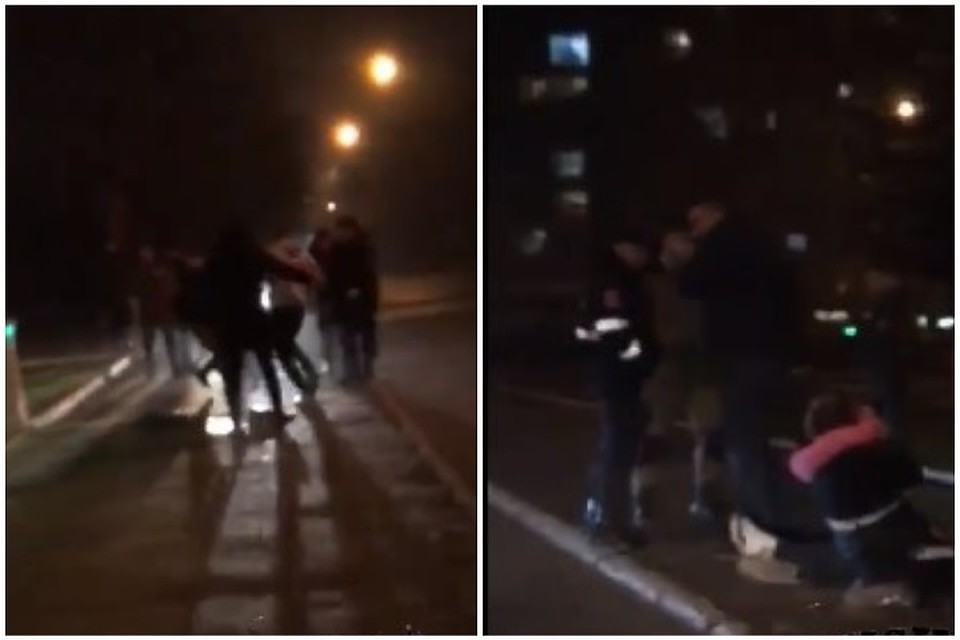 Несколько посетителей столичного ночного клуба попали в больницу после драки с охранниками. Фото: скриншот из видео