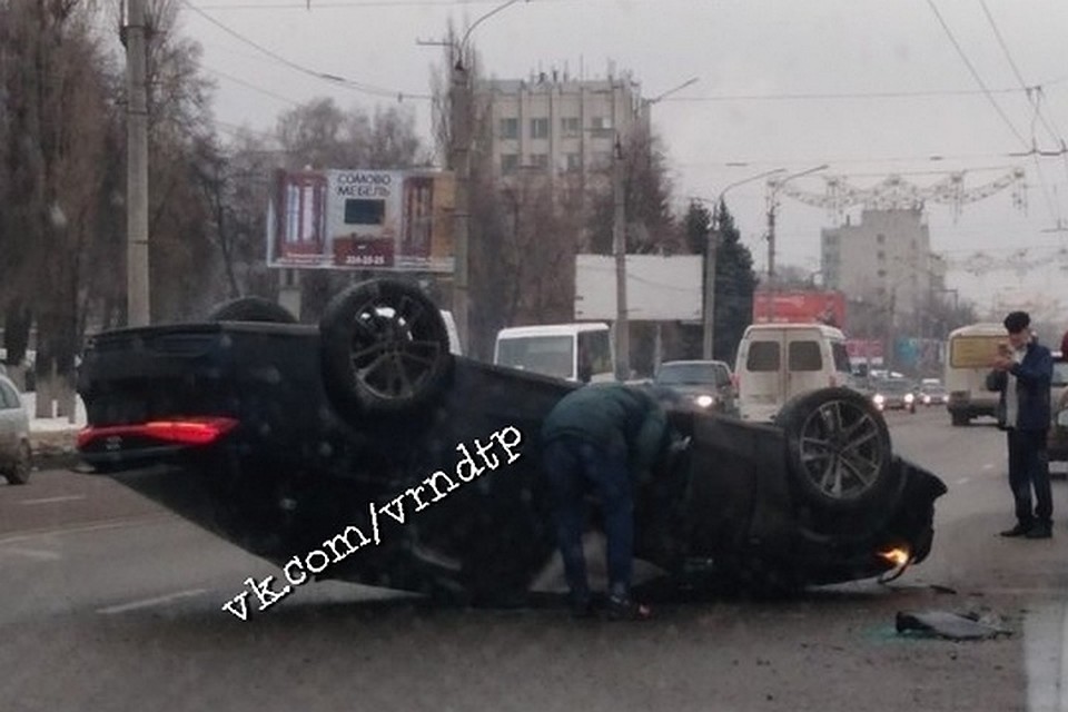 Фото: Аварии ДТП Воронежа.