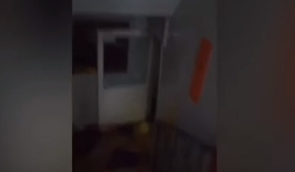 Кадр с видео, которое опубликовал СК РФ