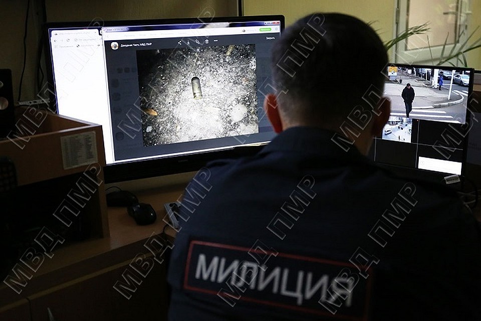 Стрельба попала на камеры видеонаблюдения (Фото: МВД Приднестровья).