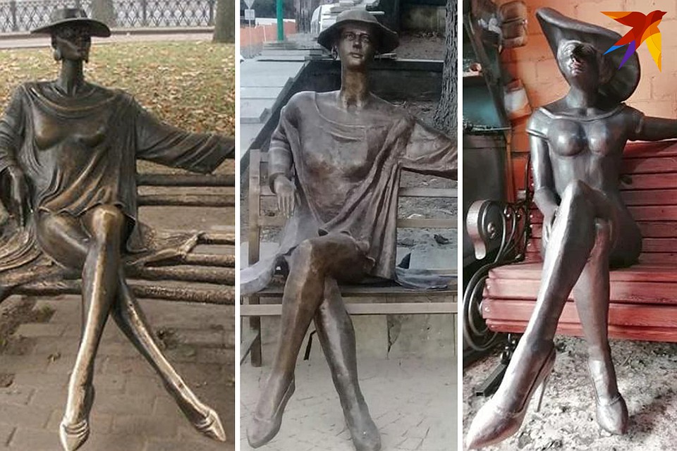 Минская "Незнакомка" слева, в центре девушка из Кисловодска, а справа - из Белореченска.