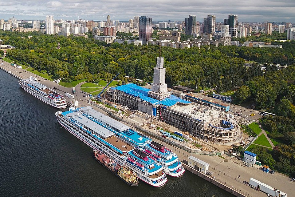 Зданию Северного речного вокзала окончательно вернут исторический облик