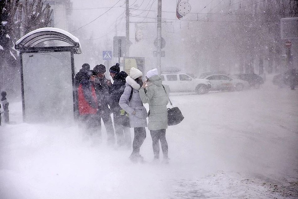 Снежная погода простоит до понедельника.