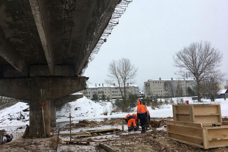 Все работы на Добрынинском мосту, согласно проекту, будут завершены уже осенью. ФОТО: правительство Ярославской области