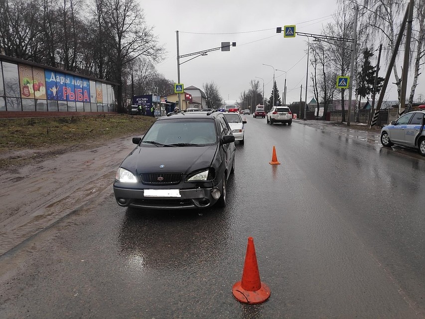 Фото с места ДТП: УГИБДД по Орловской области