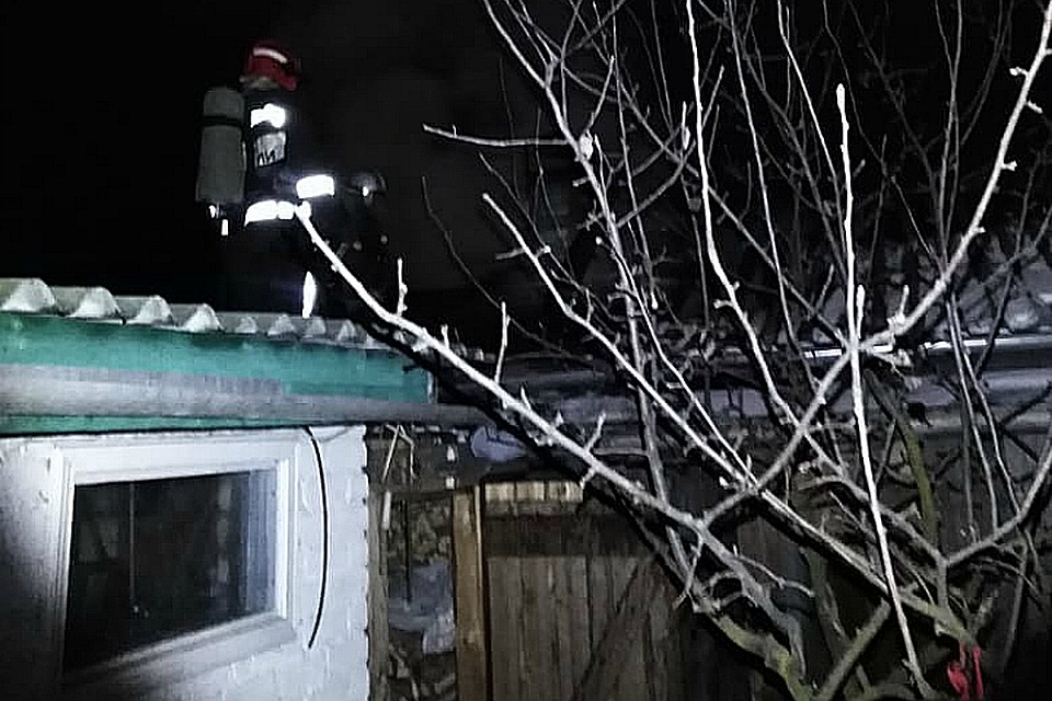 В Брянской области сгорели две бани за одно утро.