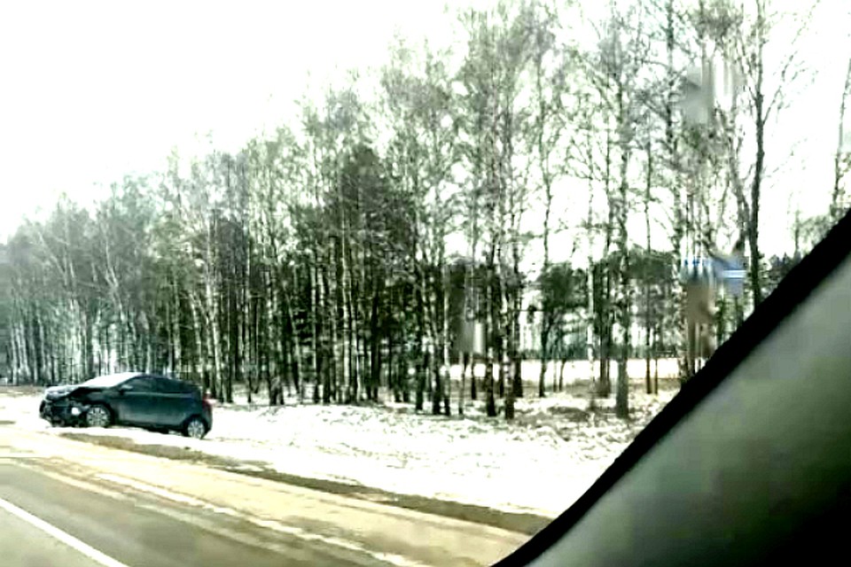 Фото: скриншот видео, размещенного в группе «ДТП и ЧП Брянск» в vk.com