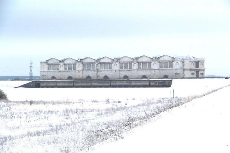 По данным на 12 февраля уровень воды составил 87,29 метров. ФОТО: служба по связям с общественностью филиала ПАО «РусГидро» - «Каскад Верхневолжских ГЭС»