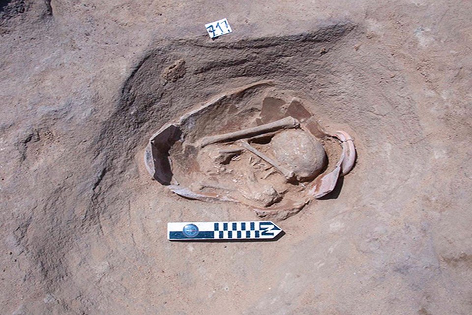 Углубления овальной формы вырублены в камне. Фото: antiquities.gov.eg