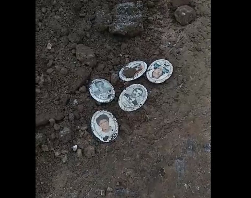 В Тольятти проверят, откуда взялась земля с могильными фотографиями и фрагментами надгробий