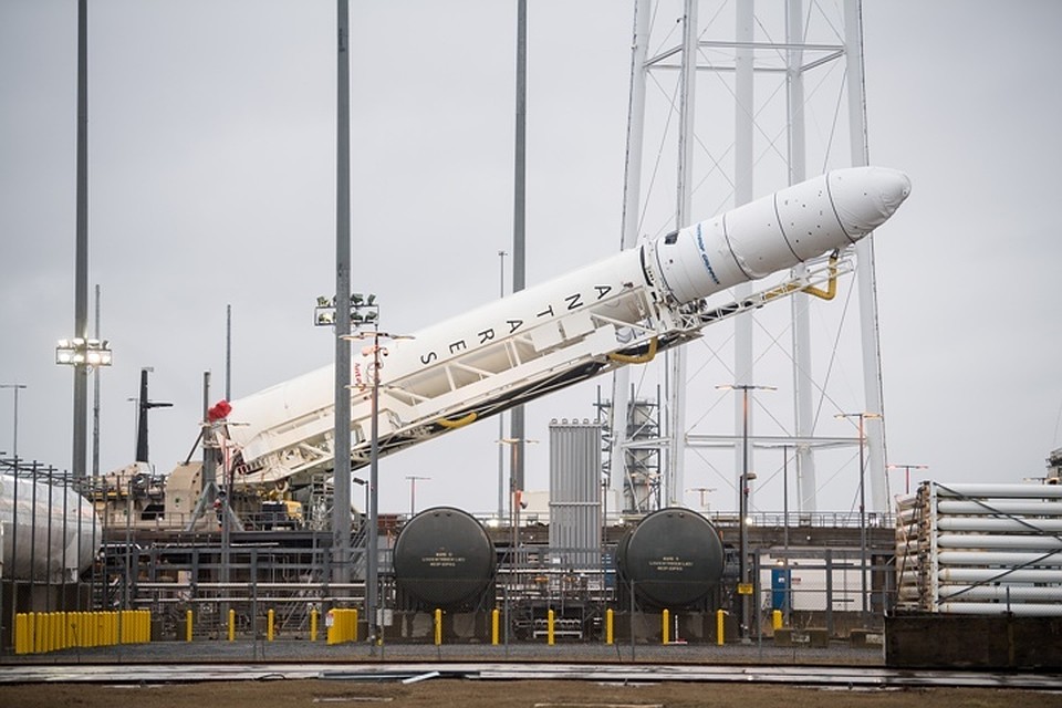 Ракета-носитель Antares стартовала с космодрома Валлопс в Виргинии