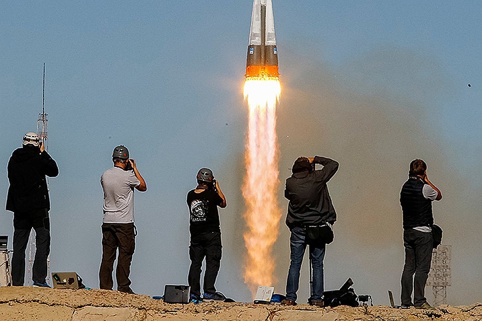 Ракета "Союз" стартовала с космодрома Плесецк