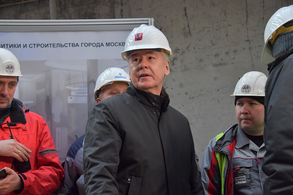 Мэр Москвы Сергей Собянин 25 февраля лично дал старт проходке двухпутного перегонного тоннеля диаметром 10 метров от станции "Мневники" в сторону станции "Кунцевская" БКЛ