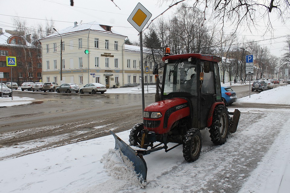 За зиму с улиц города вывезли всего 5000 тонн снега Фото: администрация Твери