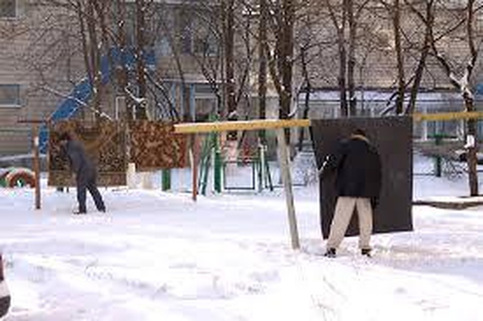 Муниципальные власти намерены специальным положением запретить выбивание ковров