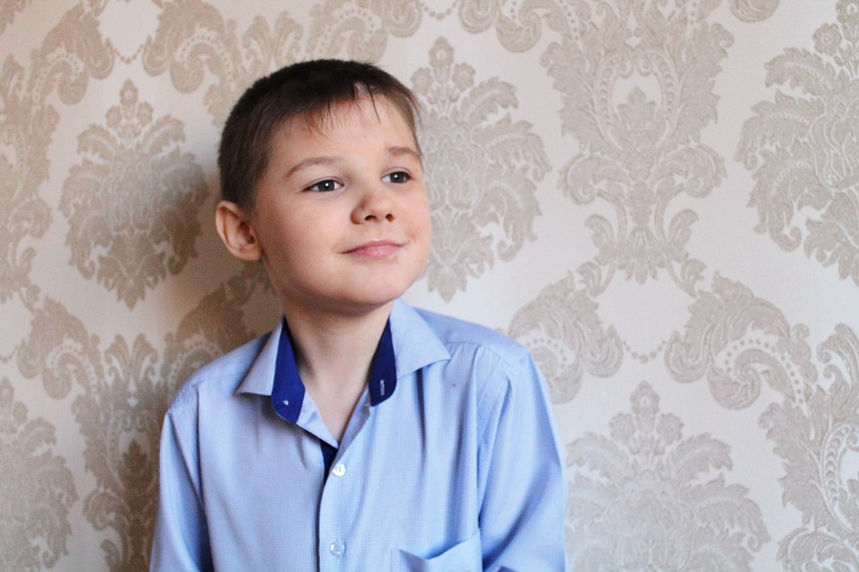 Родился мальчик абсолютно здоровым.