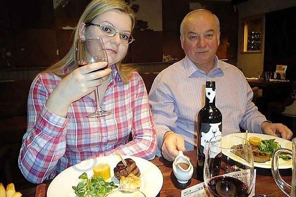 Юлия и Сергей Скрипали.