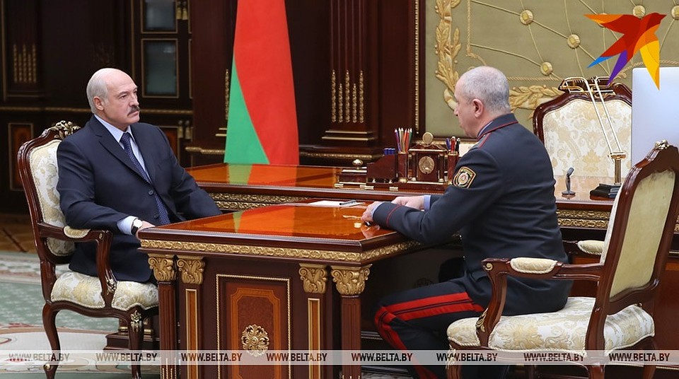 Александр Лукашенко и Юрий Караев. Фото: БелТА