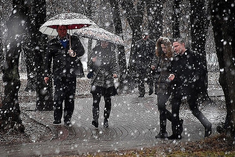 Штормовое предупреждение в Москве