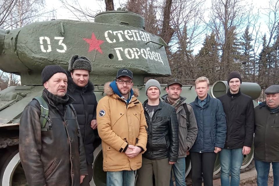 Главную роль в тизере играет тверской танк Т-34, установленный в парке «Патриот». Фото: из архива Артема Бандуриста
