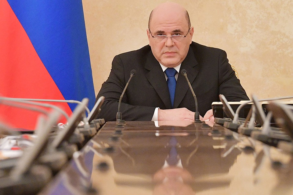 Премьер-министр РФ Михаил Мишустин на заседании президиума Координационного совета по противодействию коронавирусу COVID-19 в Доме правительства РФ. Александр Астафьев/POOL/ТАСС