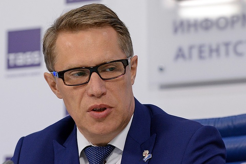 Министр здравоохранения Михаил Мурашко заявил, что в России ситуация с заболеваемостью коронавирусом идет по благоприятному сценарию. Фото: Николай Галкин ТАСС