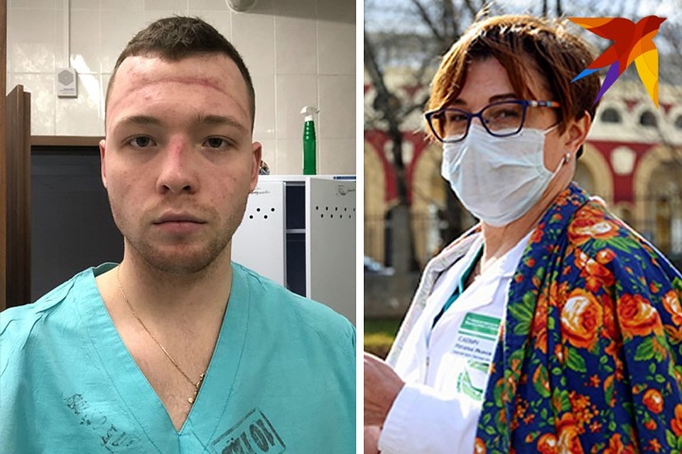 Мама главврач и сын-студент, который работает медбратом, рассказали «Комсомолке» о том, как спасают людей от COVID-19. Фото: личный архив, Святослав ЗОРКИЙ.