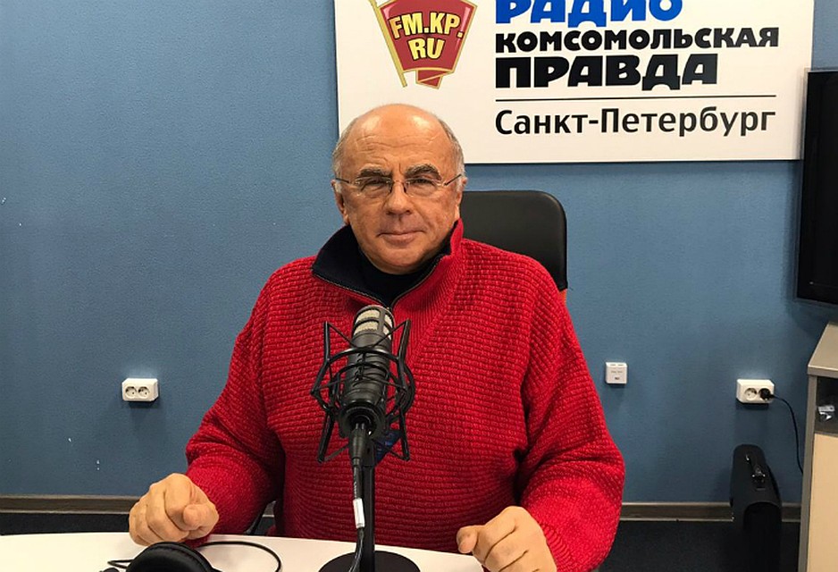 Александр Запесоцкий в студии радио «Комсомольская Правда в Петербурге», 92.0 FM