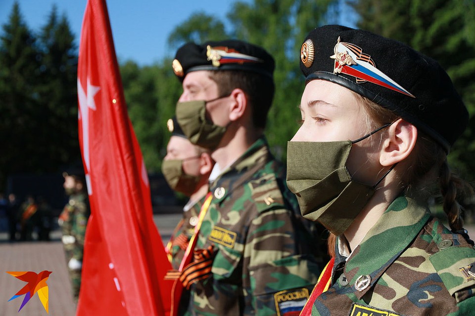 День Победы в Барнауле 9 мая 2020 года. Фото: Олег УКЛАДОВ