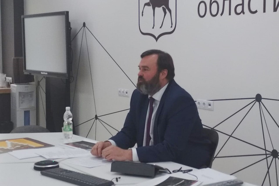 Куратор проекта «Команда Правительства» Андрей Бетин. Фото: пресс-служба правительства Нижегородской области.