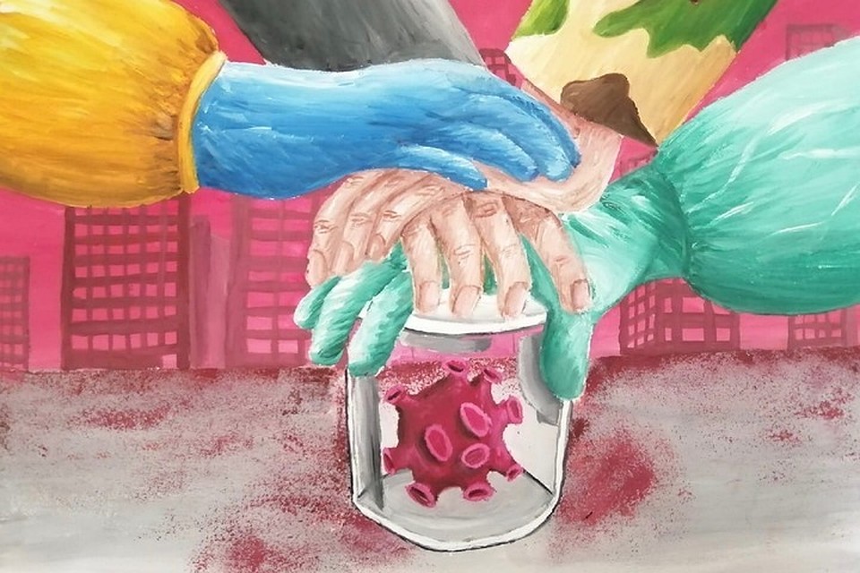 Работа Маловой Евы, 11 лет. Студия дизайна и графики "stART" Центр детского и юношеского творчества Киевского района города Донецка Фото: архив конкурса