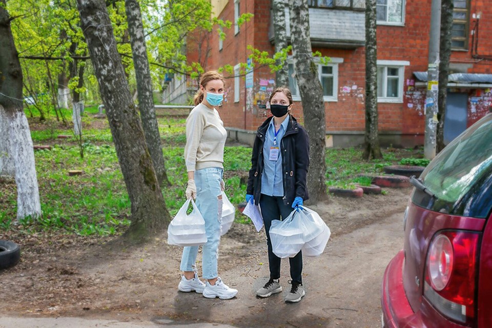 Волонтеры штаба #МыВместе откликнулись на просьбы нижегородцев о помощи уже 43000 раз. ФОТО: ОНФ Нижегородской области