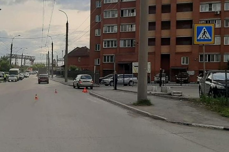 В Новосибирске, 22 мая, произошло ДТП с участием ребенка. Фото: ГИБДД Новосибирск