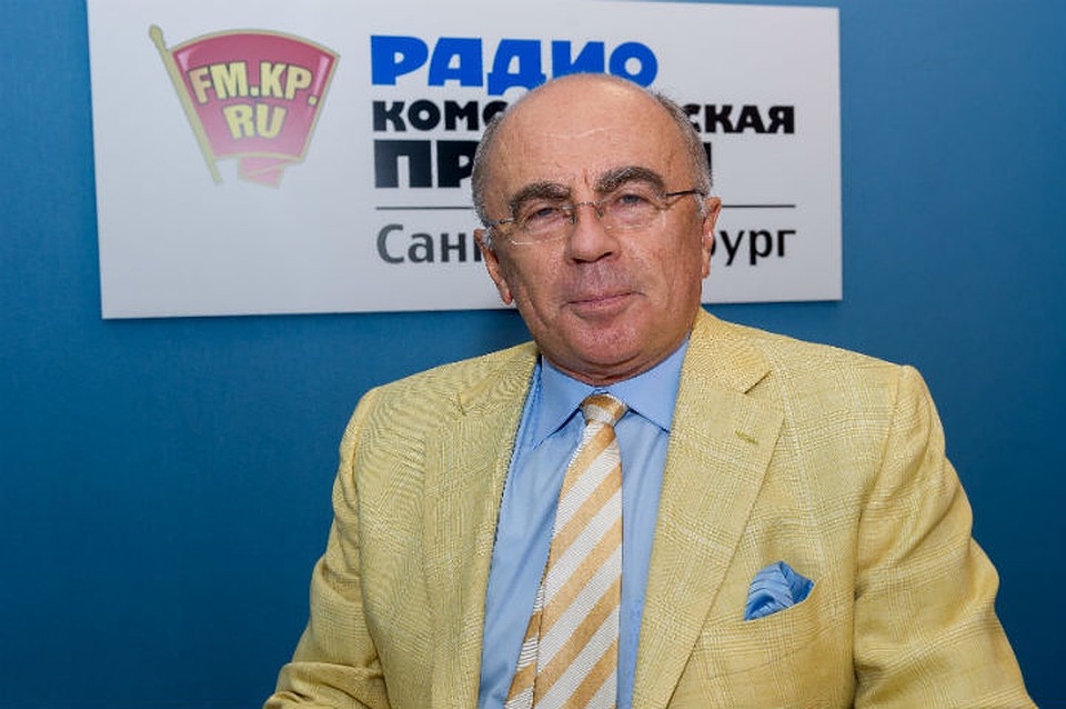Александр Запесоцкий в студии радио «Комсомольская Правда в Петербурге», 92.0 FM