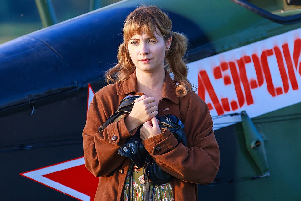 Актриса Мария Луговая в сериале "Журавль в небе". Фото: Первый канал