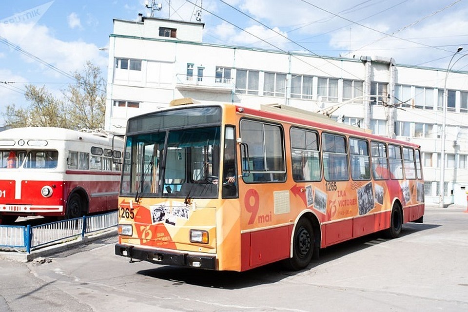 "Троллейбус Победы" не нравится молдавским либералам (Фото: baltionline.md).