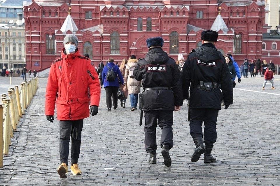Власти Москвы представили карту с графиком прогулок