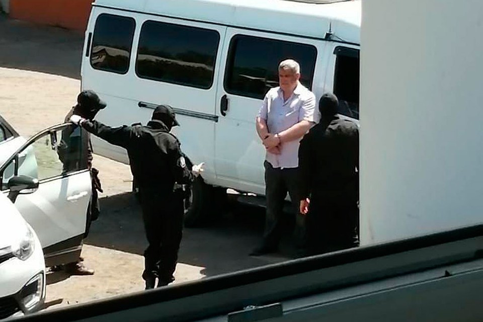 Задержание Горбунова.