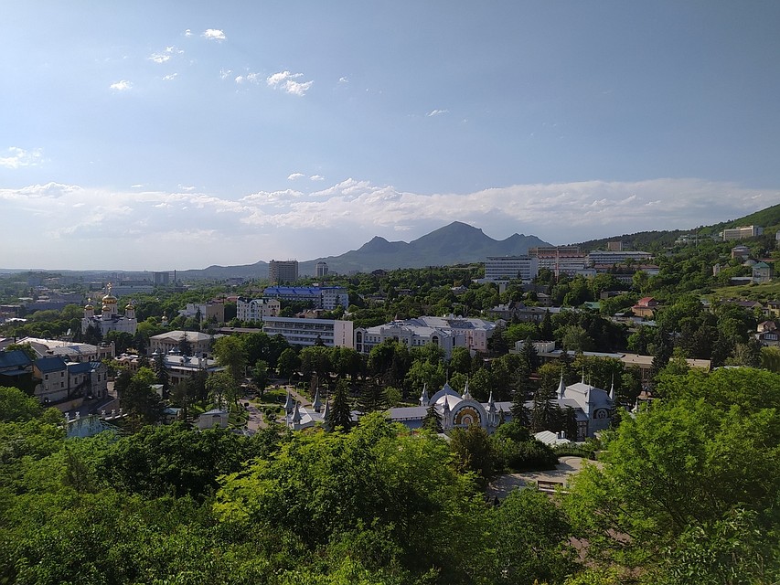 Вид на Пятигорск