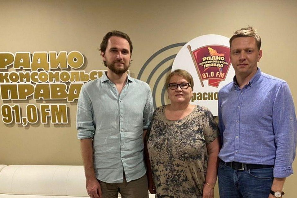 Слева направо: Виталий Борисов, Нина Шилоносова, Дмитрий Михеев