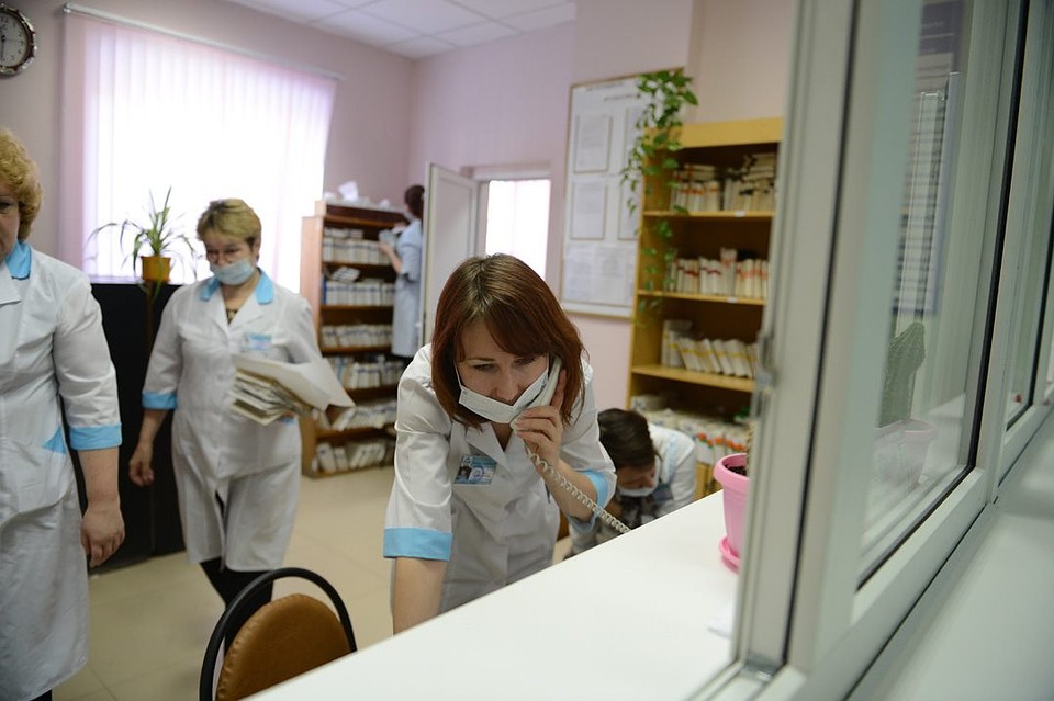 В 21-ой минской поликлинике уже не делают тесты на коронавирус. Фото: Олег РУКАВИЦЫН