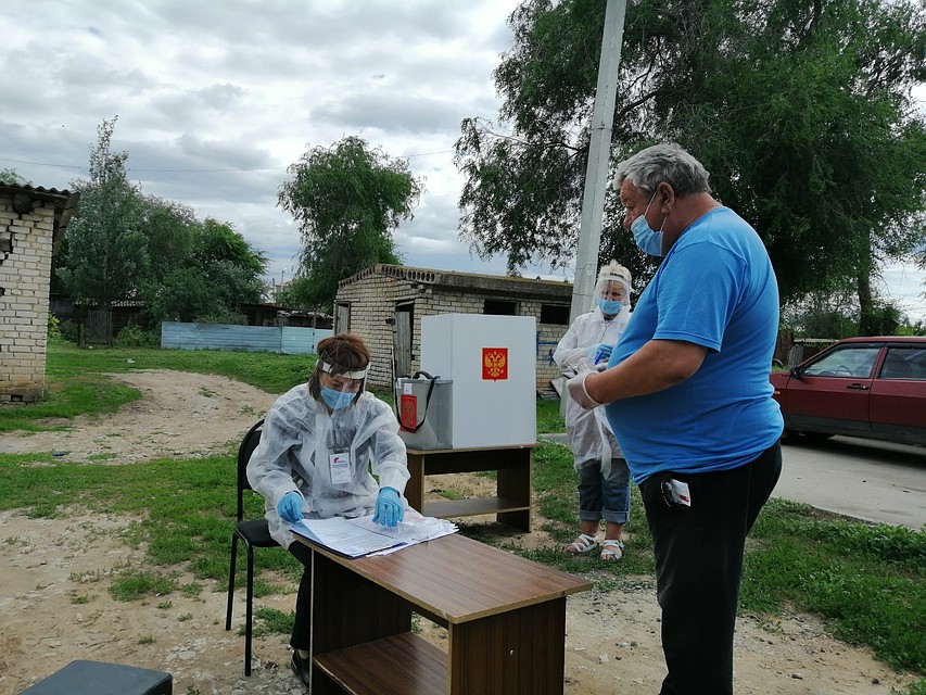 Депутат съездил в село Кинельского района и посмотрел, как проходит голосование там
