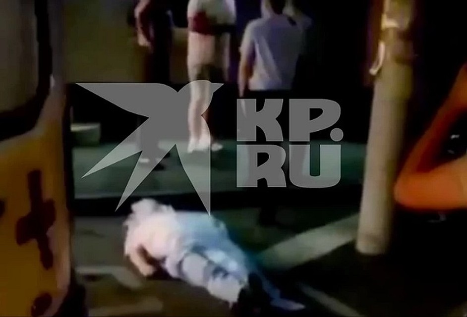 Кадр с места убийства