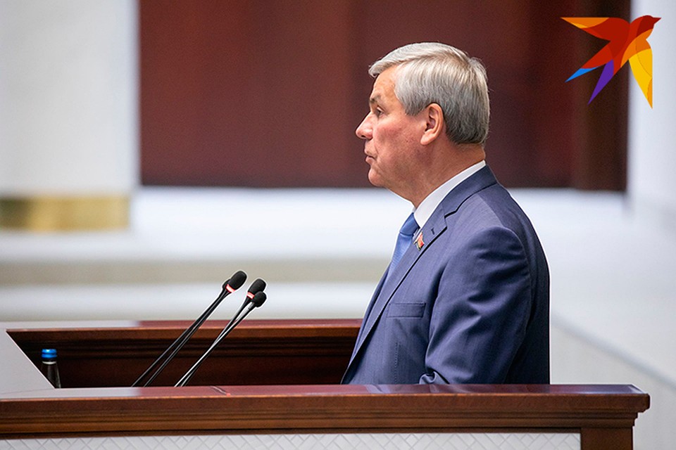 Владимир Андрейченко, председатель Палаты представителей РБ.