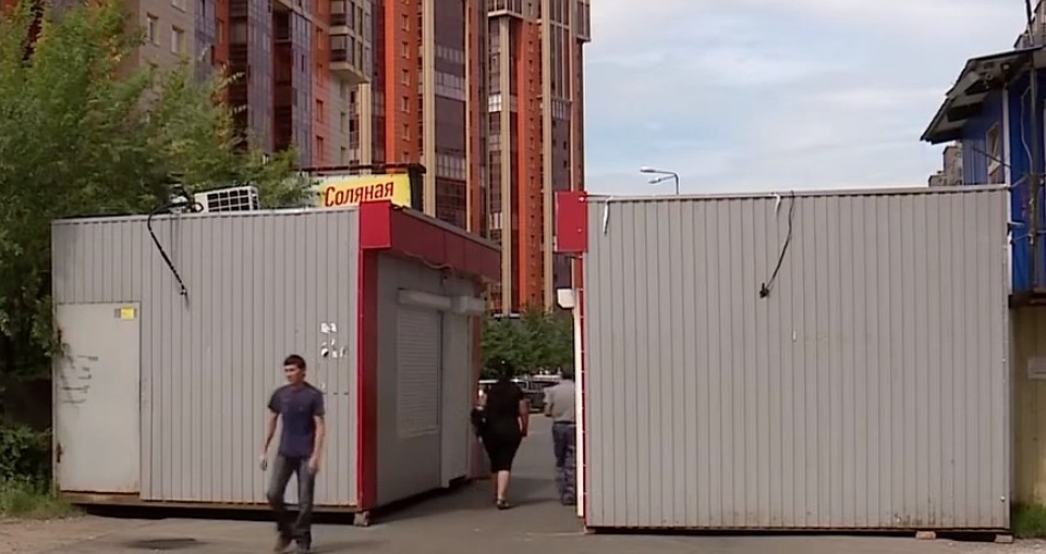 Пройти могут только пешеходы Фото: телеканал "Енисей"