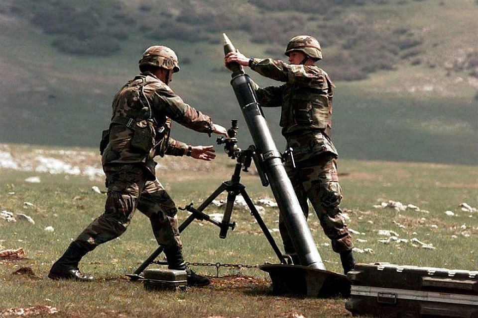 Украинские боевики нанесли артудар по Донецку и Горловке. Фото: штаб "ООС"